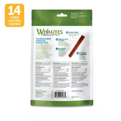 Product Whimzees Stix Medium Dog Dental Treats - Vegetable