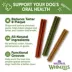 Whimzees Stix Medium Dog Dental Treats - Vegetable image thumbnail 5