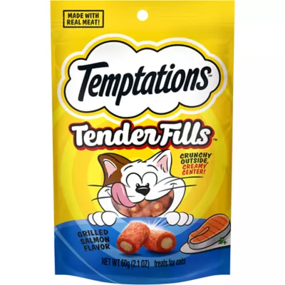 Product TEMPTATIONS Tender Fills Salmon Flavor Adult Cat Treats