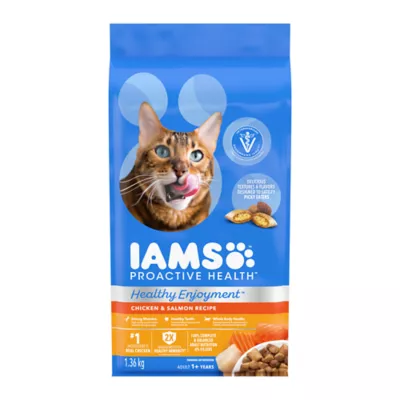 Product Iams Proactive Health Healthy Enjoyment Adult Dry Cat Food - Chicken & Salmon