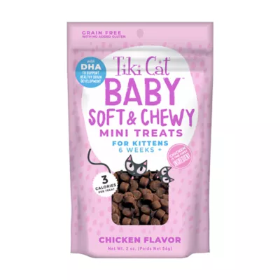 Product Tiki Cat Soft & Chewy Chicken Mini Cat Treats