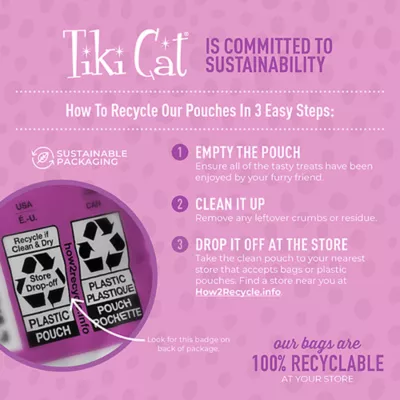 Product Tiki Cat Soft & Chewy Chicken Mini Cat Treats