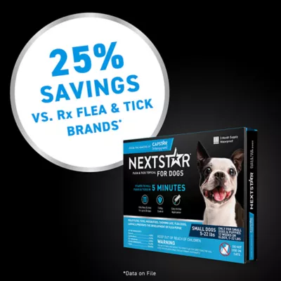 Product NextStar Flea & Tick Treatment Small Dog 5-22 lbs