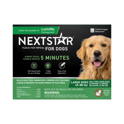 NextStar Flea Tick Treatment Large Dog 45 88 lbs