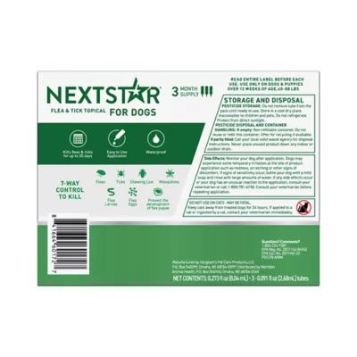 NextStar® Flea & Tick Waterproof Topical Prevention for Large Dogs, 45-88 lbs - Image 2