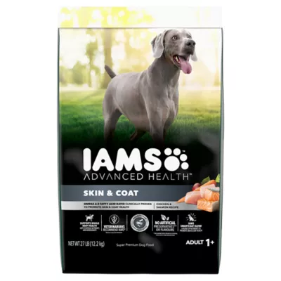 Product IAMS Advanced Health Adult Dry Dog Food - Skin & Coat Care, Chicken & Salmon