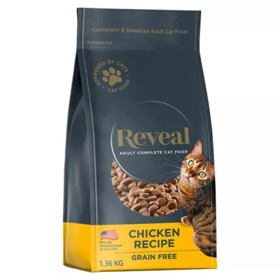 Product Reveal Adult Complete Dry Cat Food - Grain Free, Chicken Recipe