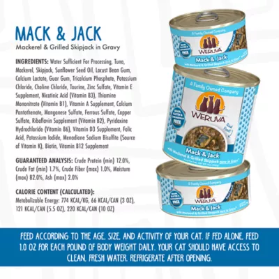 Product Weruva Classics Wet Cat Food - Minced in Gravy, 5.5 OZ