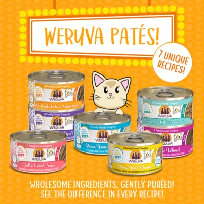 Product Weruva Pate! Wet Cat Food - Pate in a Hydrating Puree, 3 OZ