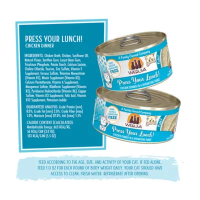 Product Weruva Pate! Wet Cat Food - Pate in a Hydrating Puree, 3 OZ