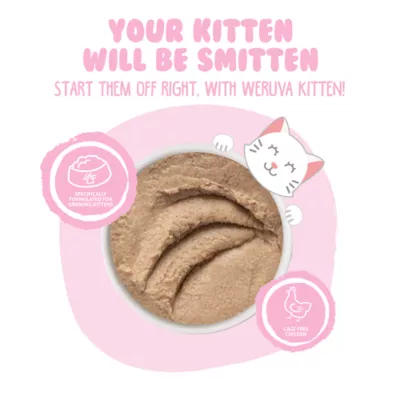 Product Weruva Kitten Wet Cat Food - 3 oz, Pate in a Hydrating Puree