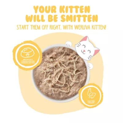 Product Weruva Kitten Wet Cat Food - 3 oz, Shreds in Au Jus