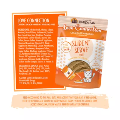 Product Weruva Slide N' Serve Wet Cat Food - Pate in a Hydrating Puree, 2.8 OZ