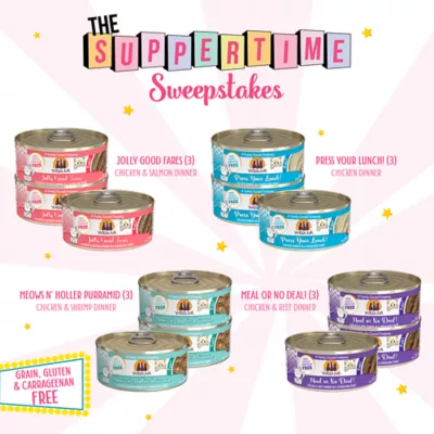 Product Weruva Pate! The Suppertime Sweepstakes Wet Cat Food - Variety Pack, 12ct