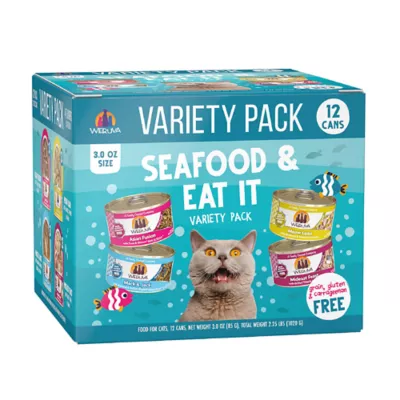 Product Weruva Classics Seafood & Eat It Wet Cat Food - Variety Pack, 12ct