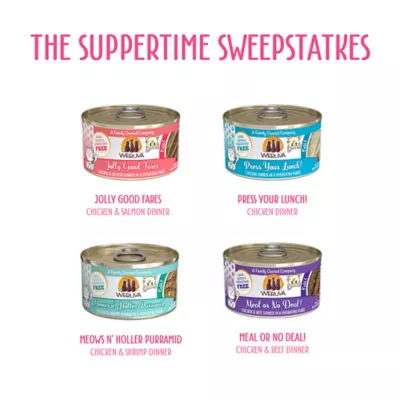 Product Weruva Pate! The Suppertime Sweepstakes Wet Cat Food - Variety Pack, 12ct