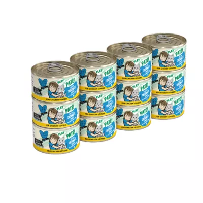 Product Weruva B.F.F. PLAY Pate! For Chicken Lovers Wet Cat Food - Pate in a Hydrating Puree, 2.8 OZ
