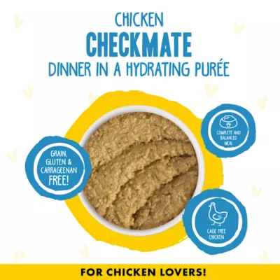 Product B.F.F. PLAY Pate! For Chicken Lovers Wet Cat Food - 2.8 oz, Pate in a Hydrating Puree