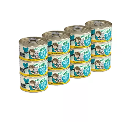 Product Weruva B.F.F. PLAY Pate! For Chicken Lovers Wet Cat Food - Pate in a Hydrating Puree, 2.8 OZ