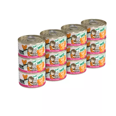 Product Weruva B.F.F. PLAY Pate! For Tuna Lovers Wet Cat Food - Pate in a Hydrating Puree, 2.8 OZ