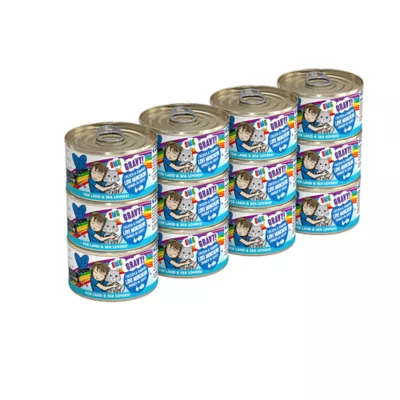 Product Weruva B.F.F. OMG Gravy! For Land & Sea Lovers Wet Cat Food - Minced in Gravy, 2.8 OZ, Can