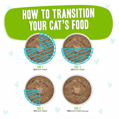 Weruva B.F.F. OMG Gravy! For Land & Sea Lovers Wet Cat Food - Minced in Gravy, 2.8 OZ, Can - Image 5