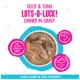 Product B.F.F. OMG Gravy! For Land & Sea Lovers Wet Cat Food - 2.8 oz, Minced in Gravy