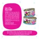Product B.F.F. OMG Gravy! For Land & Sea Lovers Wet Cat Food - 2.8 oz, Minced in Gravy
