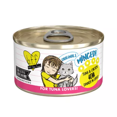 Product B.F.F. Originals Minced! For Tuna Lovers Wet Cat Food - Minced, 3 OZ