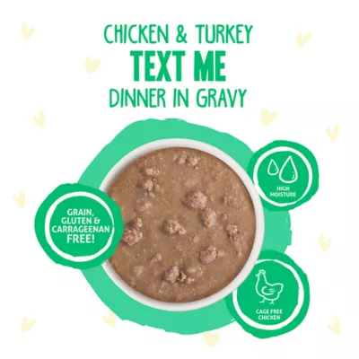 Weruva B.F.F. OMG Gravy! For Chicken Lovers Wet Cat Food - Minced in Gravy, 2.8 OZ Can - Image 3