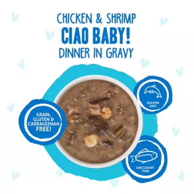 Product B.F.F. OMG Gravy! For Land & Sea Lovers Wet Cat Food - 2.8 oz, Minced in Gravy