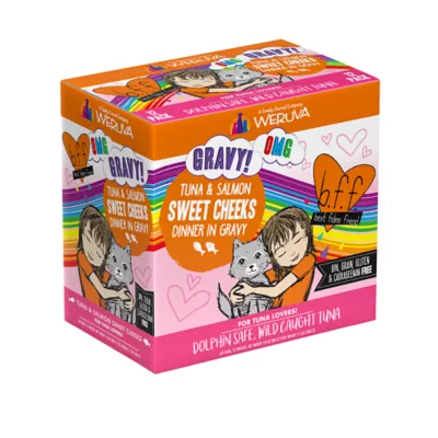 Product Weruva B.F.F. OMG Gravy! For Tuna Lovers Wet Cat Food - Minced in Gravy, 3 OZ