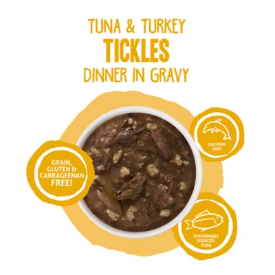 Product B.F.F. OMG Gravy! For Tuna Lovers Wet Cat Food - 3 oz, Minced in Gravy