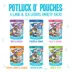 B.F.F. OMG Gravy! For Land & Sea Lovers Potluck O' Pouches Wet Cat Food - Variety Pack, 12ct image thumbnail 2