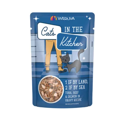 Weruva Cats in the Kitchen Originals Wet Cat Food - Flaked in Gravy, 3 OZ - Image 1