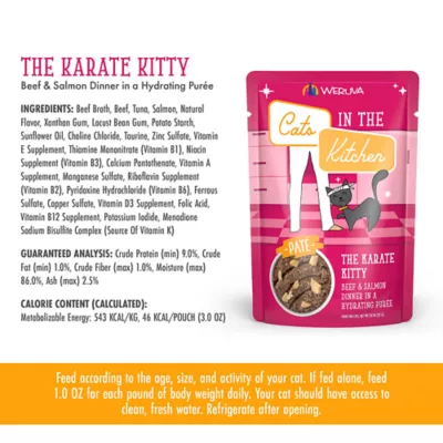Product Weruva Cats in the Kitchen Slide N' Serve Wet Cat Food - Pate in a Hydrating Puree, 3 OZ
