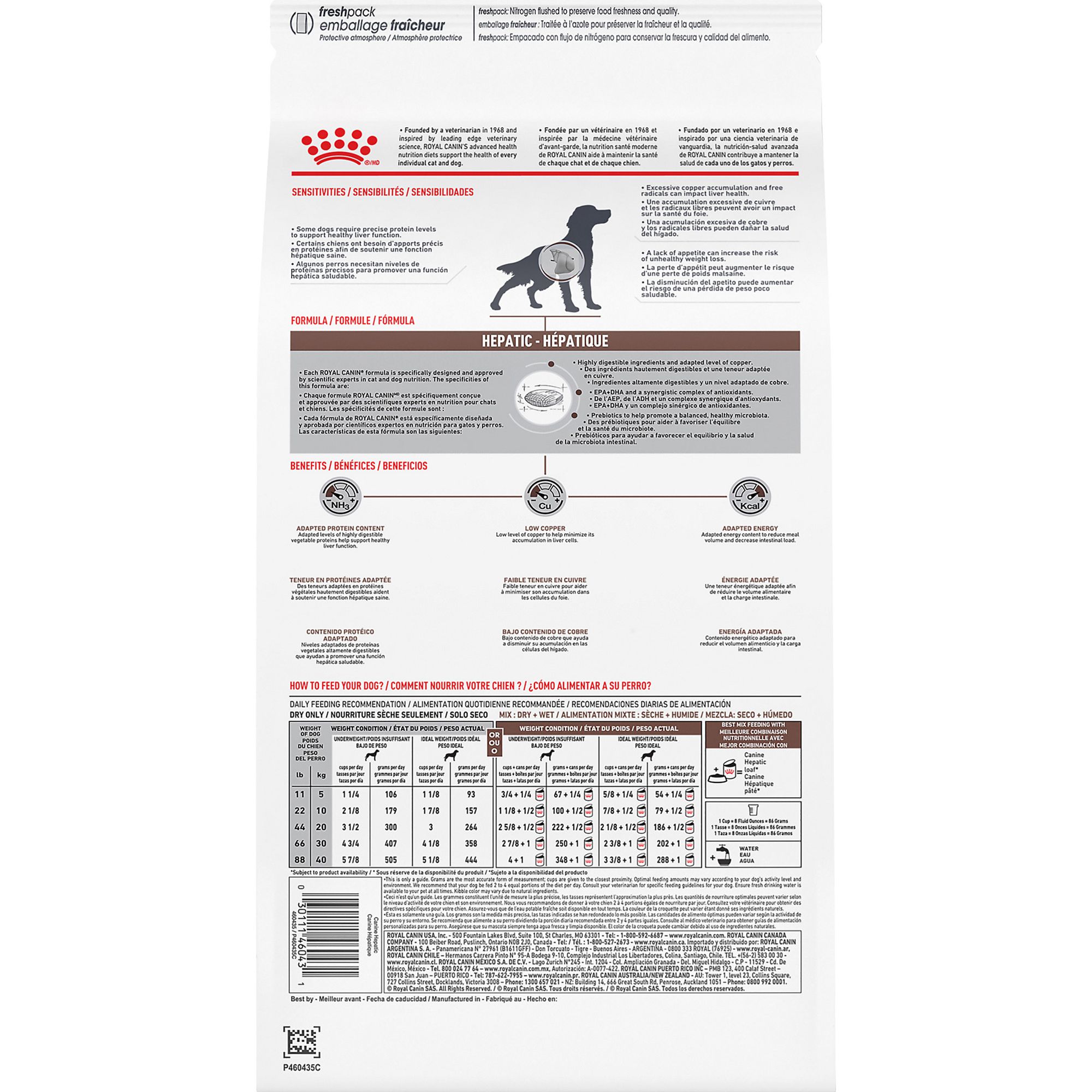 Royal canin fashion hepatic small dog