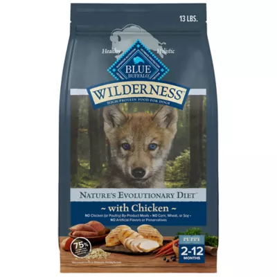 Blue Buffalo Wilderness Nature s Evolutionary Diet Puppy Dry Dog Food Chicken