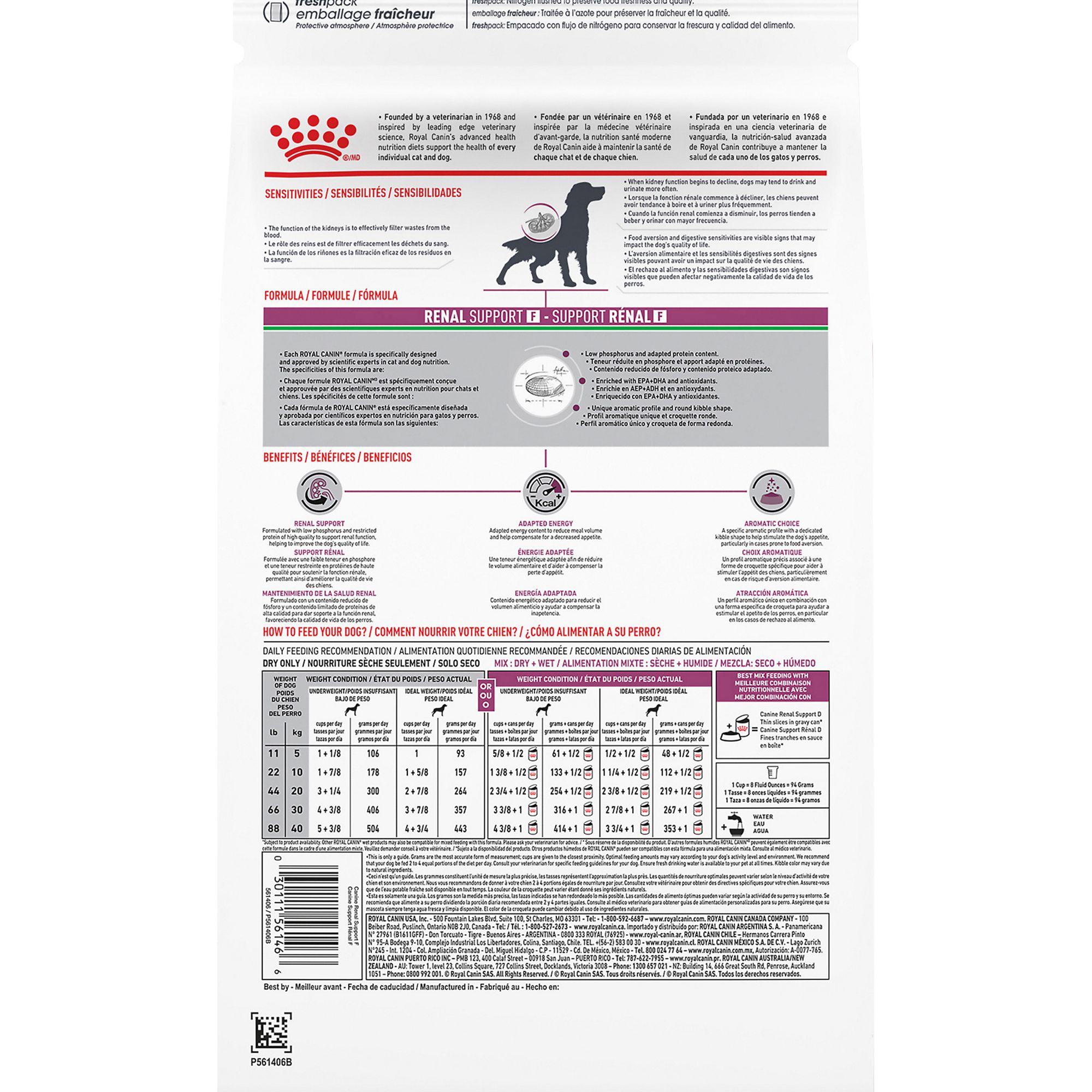 Royal Canin® Veterinary Diet Canine Renal Support F Adult Dry Dog Food