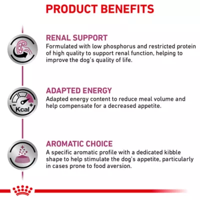 Product Royal Canin® Veterinary Diet Canine Renal Support A Adult Dry Dog Food