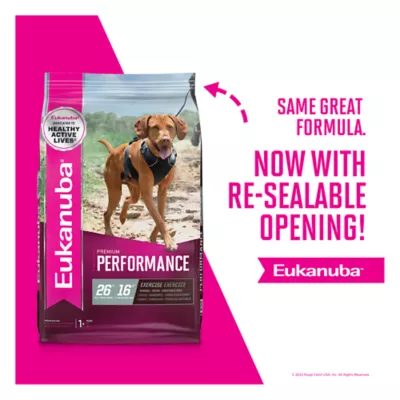 Product Eukanuba Premium Performance 26/16 Exercise Adult Dry Dog Food - Chicken