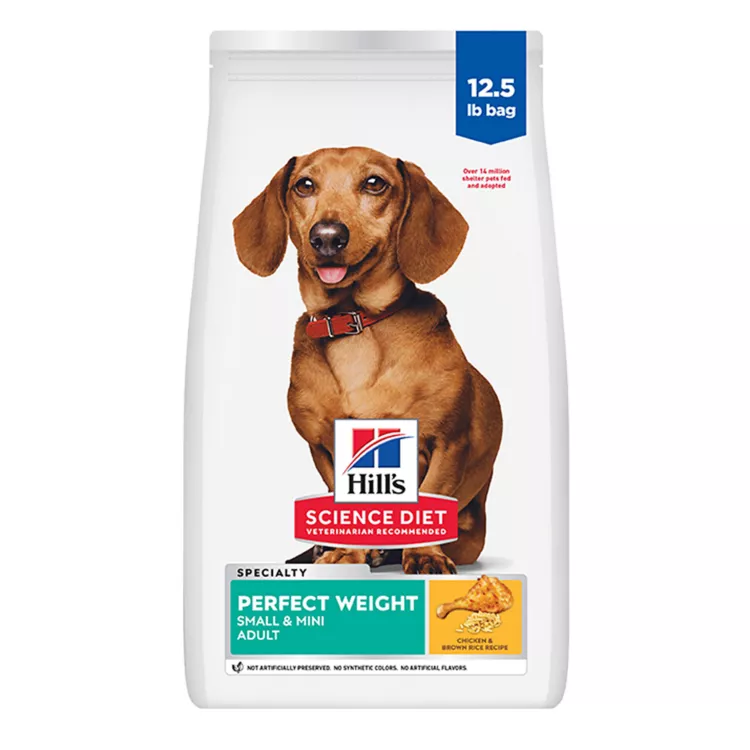 Hill's® Science Diet® Perfect Weight Small & Mini Adult Dry Dog Food - Chicken Recipe