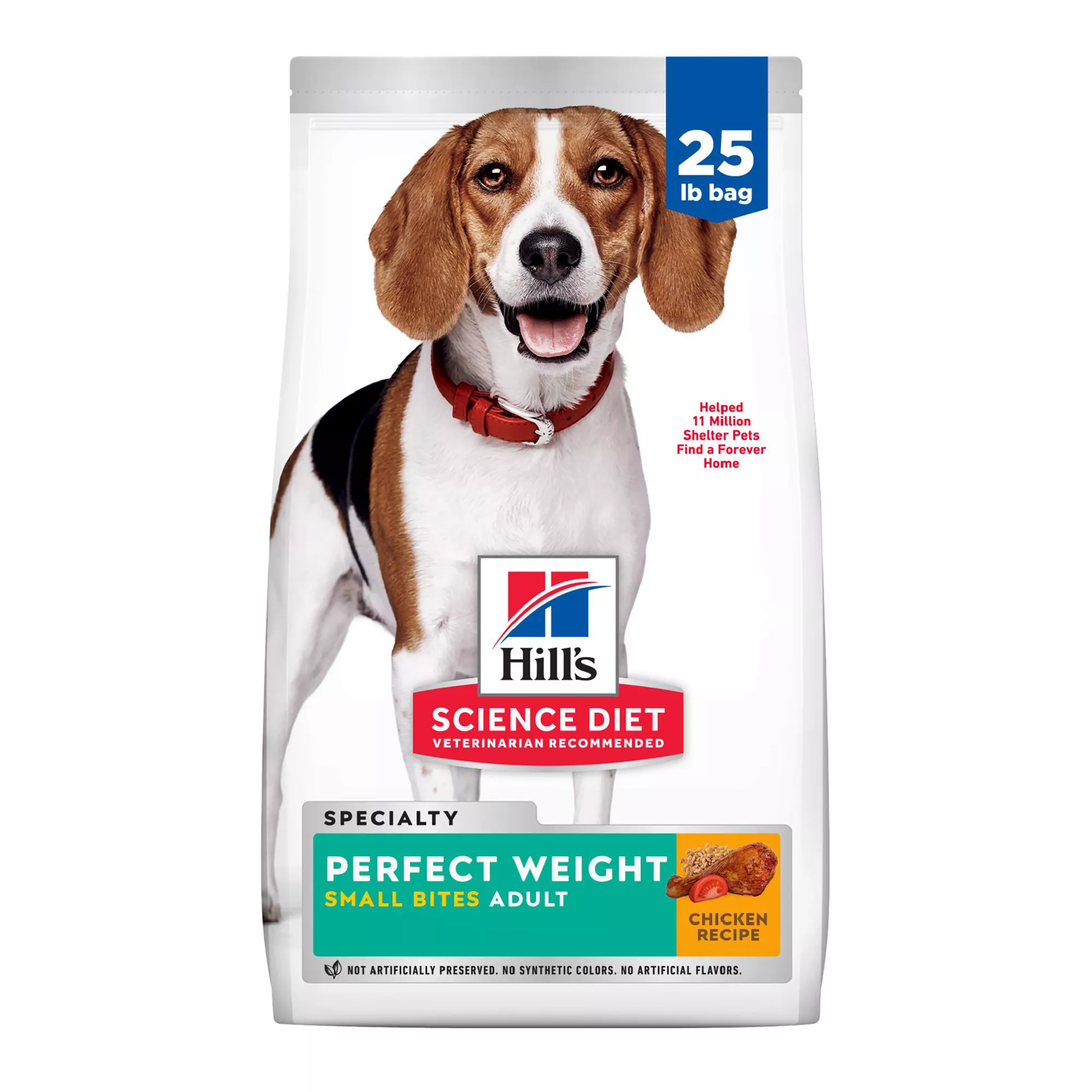 Hill's Science Diet Perfect Weight Small Bites Adult Dry Dog Food - Chicken