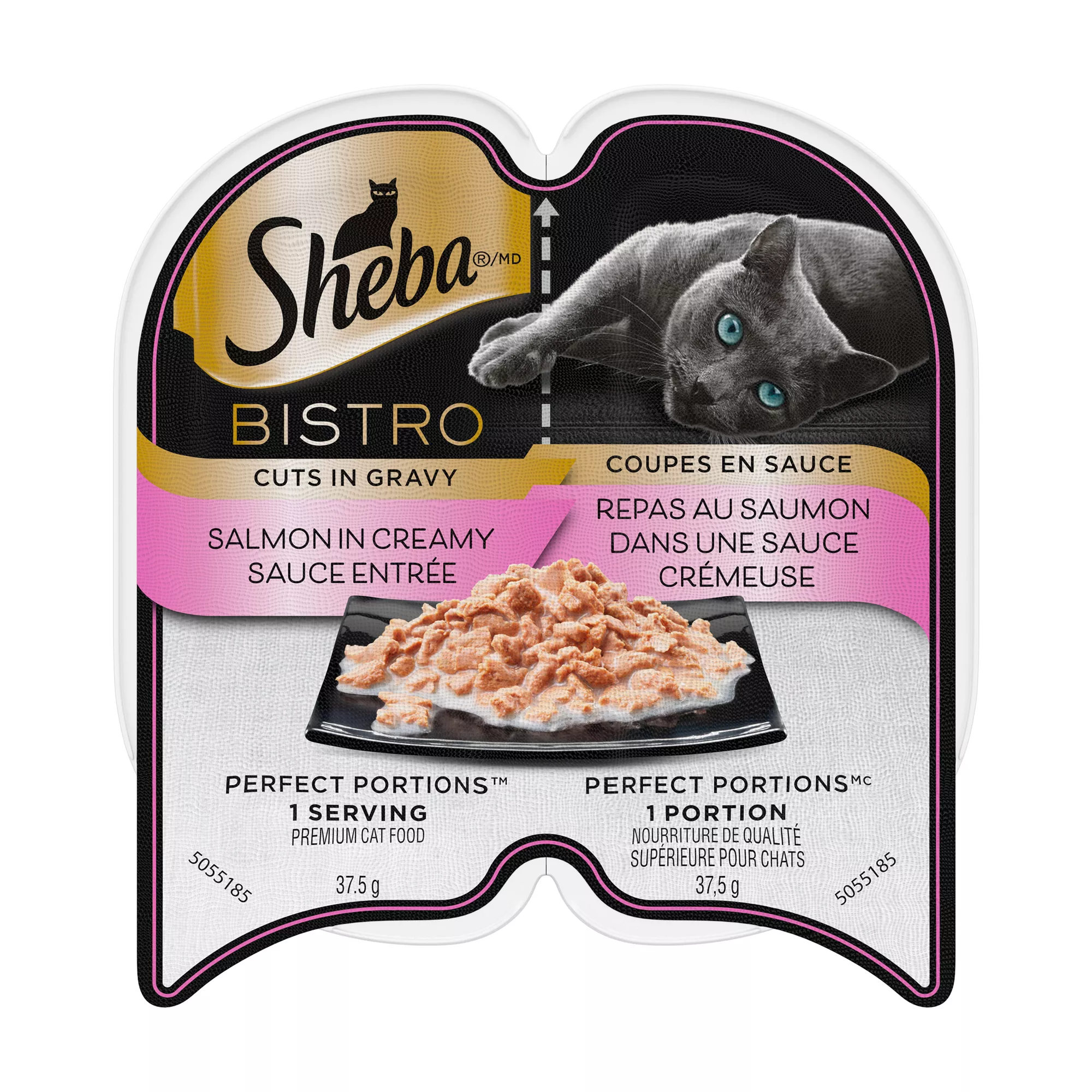 SHEBA Bistro Perfect Portions Adult Wet Cat Food - Natural, Grain-Free, Salmon