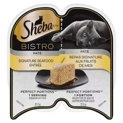 Product SHEBA Bistro Perfect Portions Adult Wet Cat Food - Natural, Grain Free, Seafood