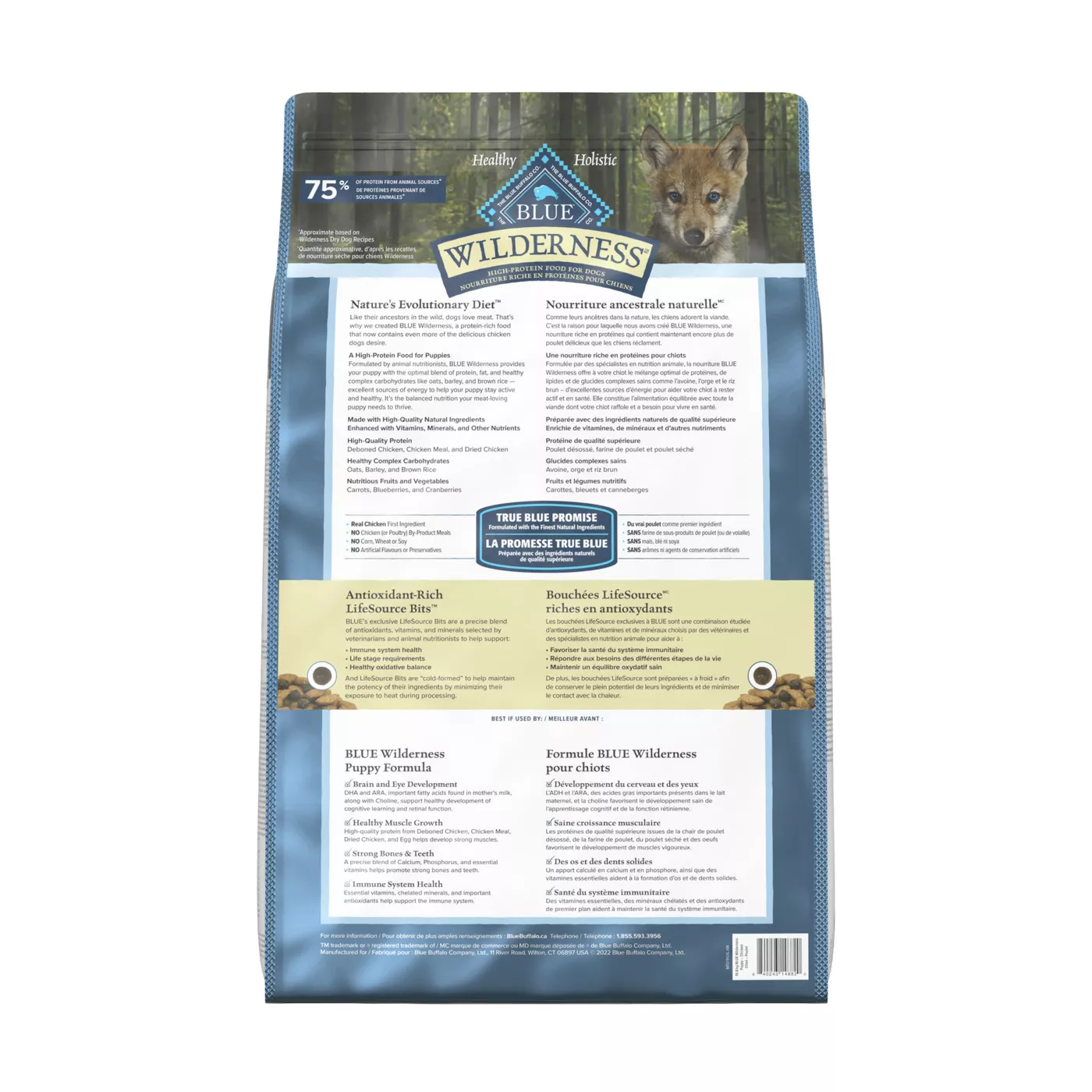 Product Blue Buffalo® Wilderness™ Puppy Dry Dog Food - Natural, High Protein, Chicken