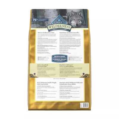 Product Blue Buffalo® Wilderness™ Adult Dry Dog Food - Natural, High Protein, Wholesome Grains, Chicke