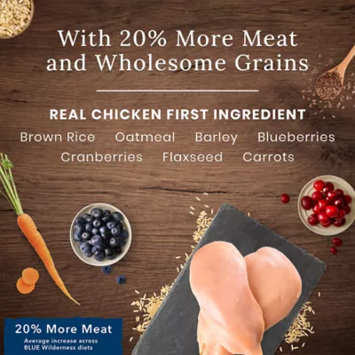 Product Blue Buffalo® Wilderness™ Small Breed Adult Dry Dog Food - Natural, High Protein, Chicken