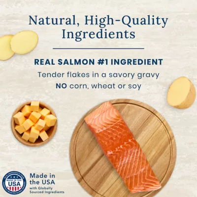 Product Blue Buffalo Basics Skin & Stomach Care In Gravy Dog Food Topper - Limited Ingredient, Salmon