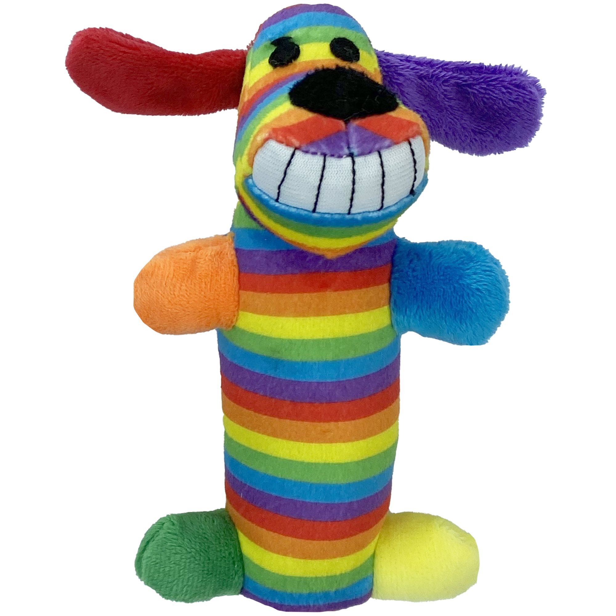 Multipet® Pride Rainbow Bobo Dog Toy | dog Plush Toys | PetSmart